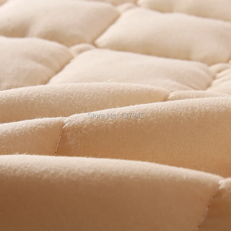 Стеганый чехол для матраса однотонная многоцветная шлифовальная ткань из