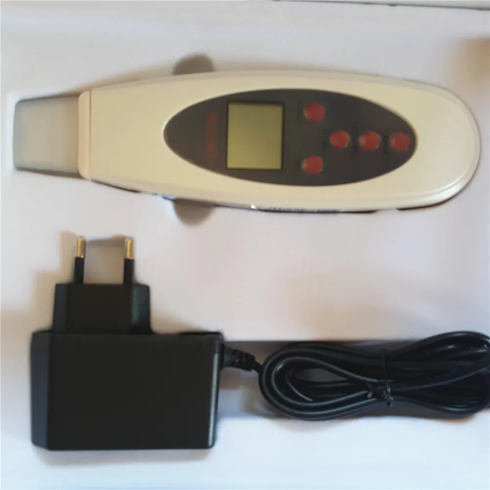 Новинка 2021 ультразвуковая лопатка для очистки кожи лица мягкого пилинга ионной