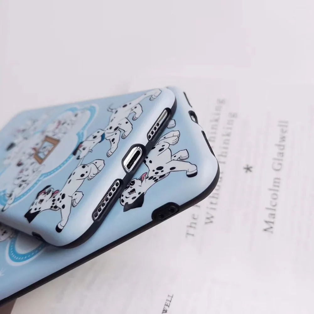 ORYKSZ 3D Cute Cartoon Dog Toy Silicon Soft Phone Case For iphone 6 6s 7 8 plus iPhone X XR XS MAX Cover Cases Coque |