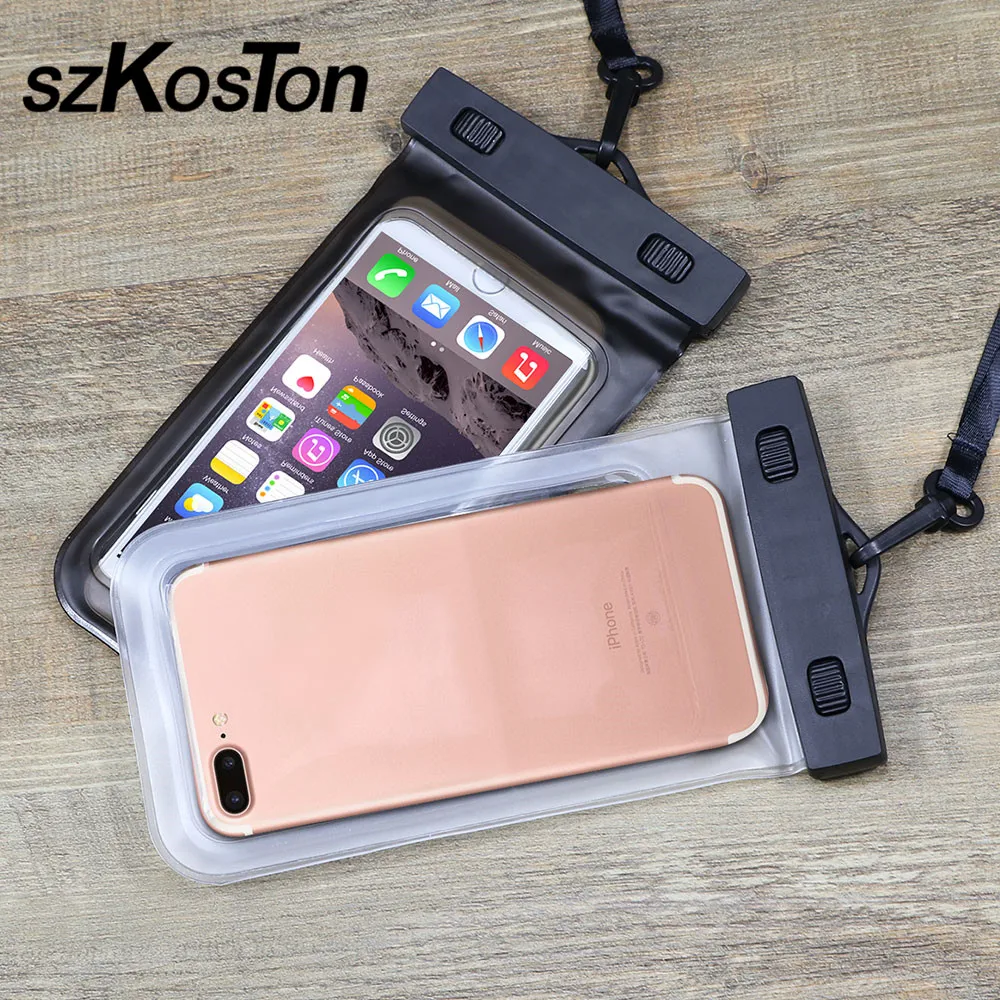 Универсальный Водонепроницаемый Чехол для телефона сумка плавания iPhone 7 8 6 6s
