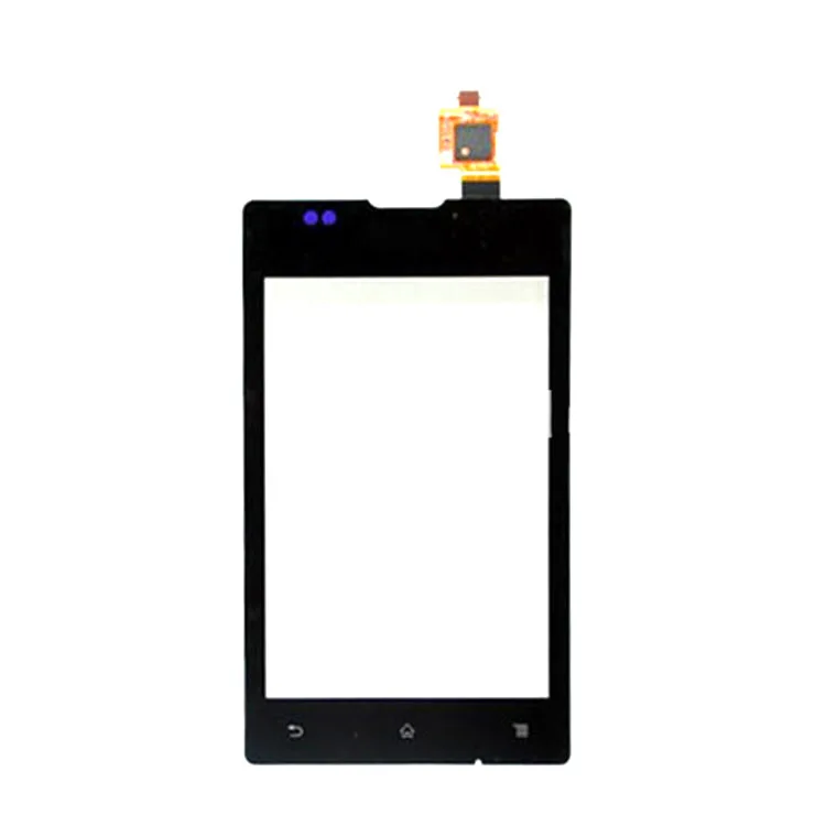 Черный дигитайзер сенсорный экран стекло для Sony Xperia E C1505 C1604 C1504|screen printing on glass|screen