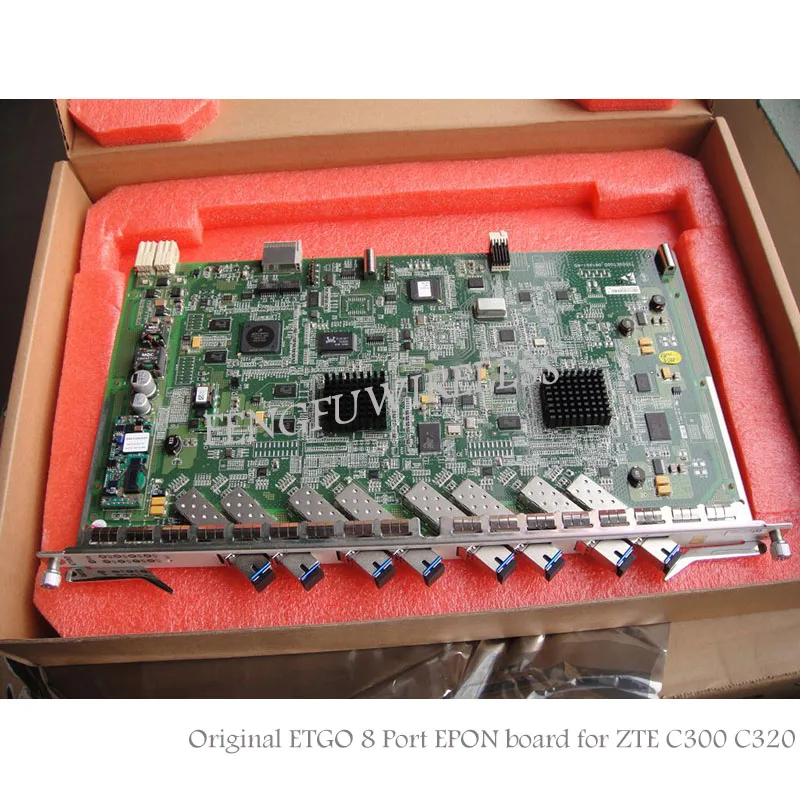 Оригинальный новый 8 портов ZTE ETGO EPON плата с SFP C + модули OLT PX20 использование для C300