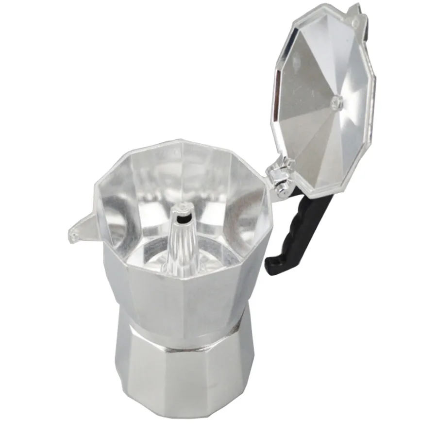 1/2/3/6/9/12cup Рождественская Подарочная алюминиевая Кофеварка moka Bialetti Inoxpran поставщик