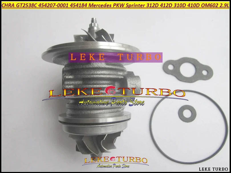 Бесплатная доставка турбокартридж CHRA GT2538C 454207 5001S для Mercedes Benz Sprinter 212D 312D 412D 210D 310D