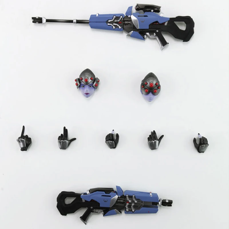 (LONSUN) OW Widowmaker фигурку модель kinderen игрушки Geschenken Collectie Tracer ПВХ 17 см игра figuur|action