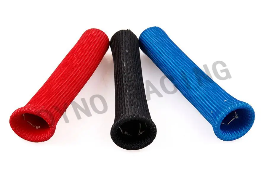 Дино гонки 8 шт. высокой 1200 градусов Performace Heat Protector Sleeve искры сапоги вилку провода