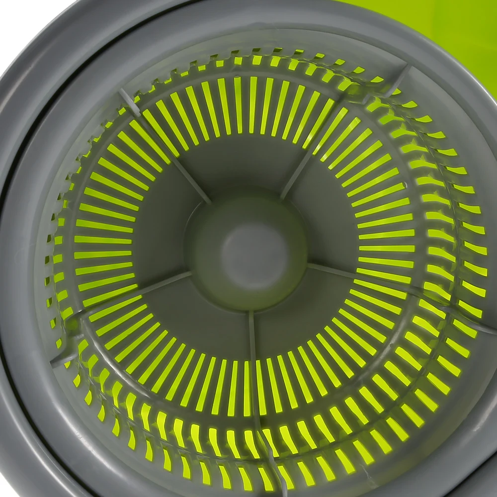 IKayaa вращающаяся Швабра из нержавеющей стали 360 Вращающаяся швабра набор ковшей