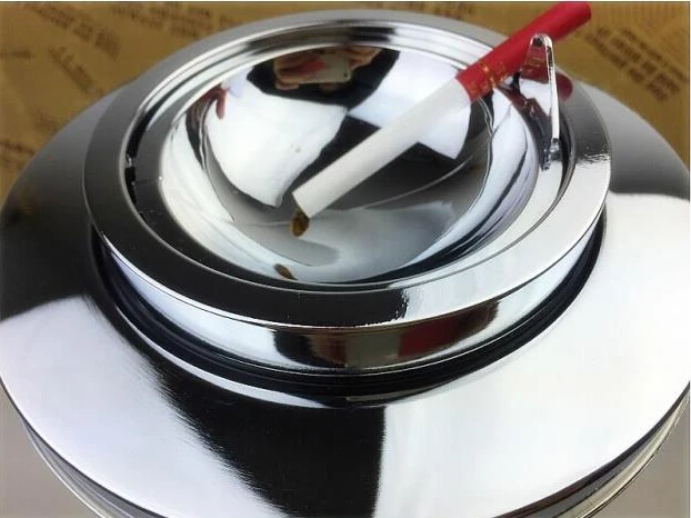 2016 Новая Модная креативная крупногабаритная металлическая пепельница для