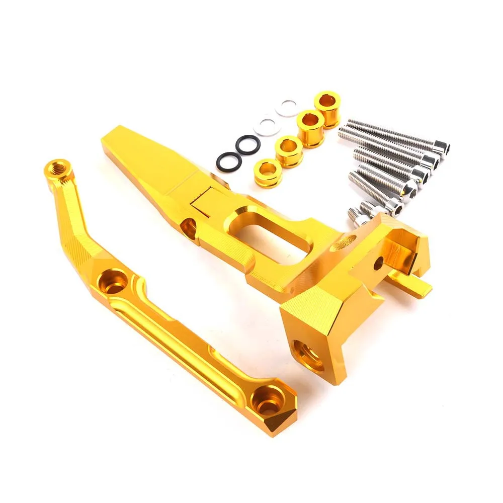 

MT-09 Motorcycle CNC Aluminum Adjustable Steering Damper Stabilizer Mounting For Yamaha MT-09 MT 09 MT09 Tracer 2017 2016 2015