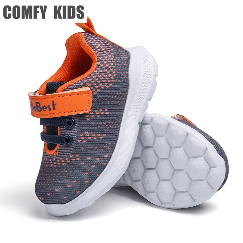 COMFY KIDS 2018 Spring Arrivals New Toddler Sneaker shoes Fashion Soft bottom baby boys girls sneakers breathable sports | Детская