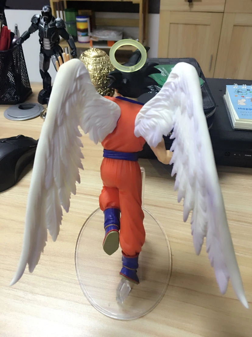 Новинка экшн-фигурки Японский комикс Akira Toriyama DB Z Angel Wing Son Gohan's Father игрушки 16 см |