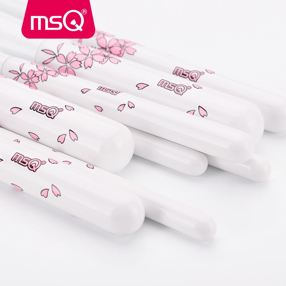 MSQ Pro 15 шт. кисти для макияжа основа Тени век набор кистей pincel maquiagem мягкие