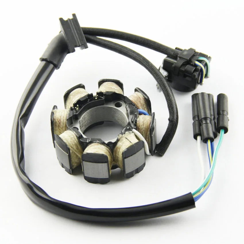 Катушка статора зажигания мотоцикла для HONDA CRF450R 2002 2003 31100-MEB-671 31100-MEB-670 катушка генератора статора двигателя