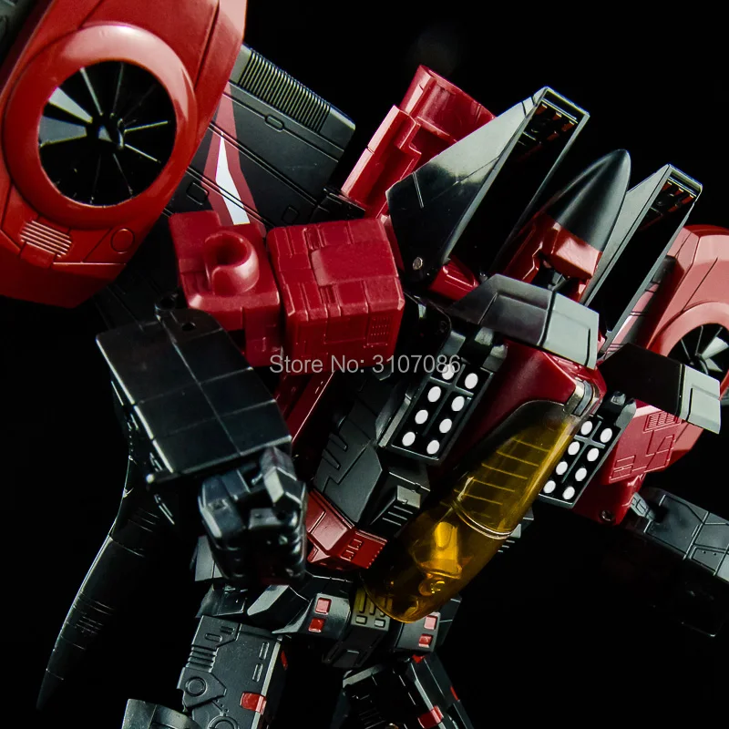 Трансформация G1 MP11 MP-11 STC Ramjet thandt Thunder Six Brother F15 Air-Craft Fighter сплав негабаритных фигурка Робот Игрушки