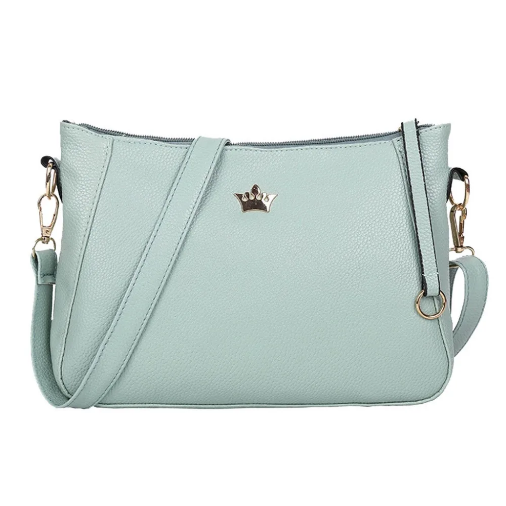 2019 универсальные модные однотонные женские сумки на молнии через плечо для