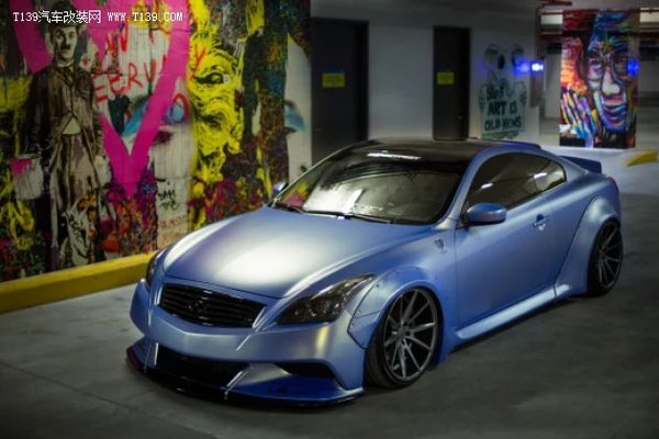 Для Infiniti G37 LB широкая боковая юбка из стекловолокна FRP/задний диффузор/задний