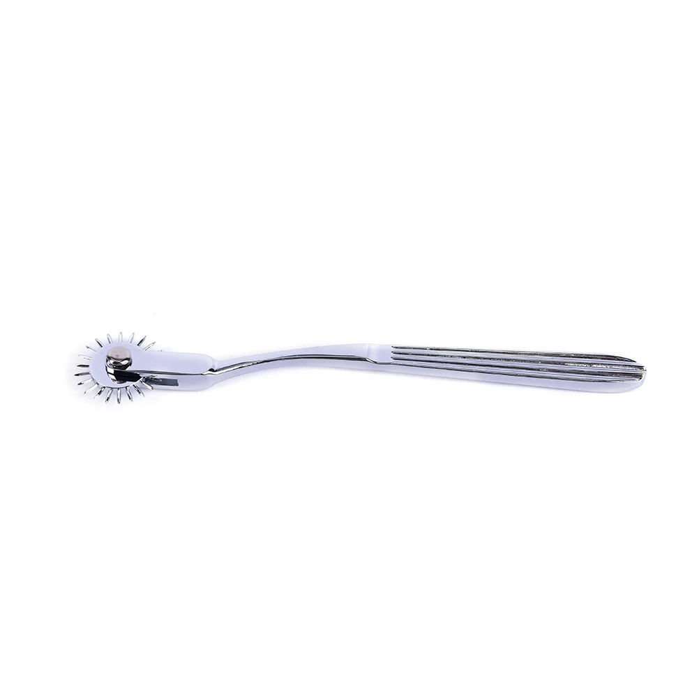 Нержавеющая сталь Wartenberg Pinwheel иглы колеса ролик Submissve секс рабыня комплект для