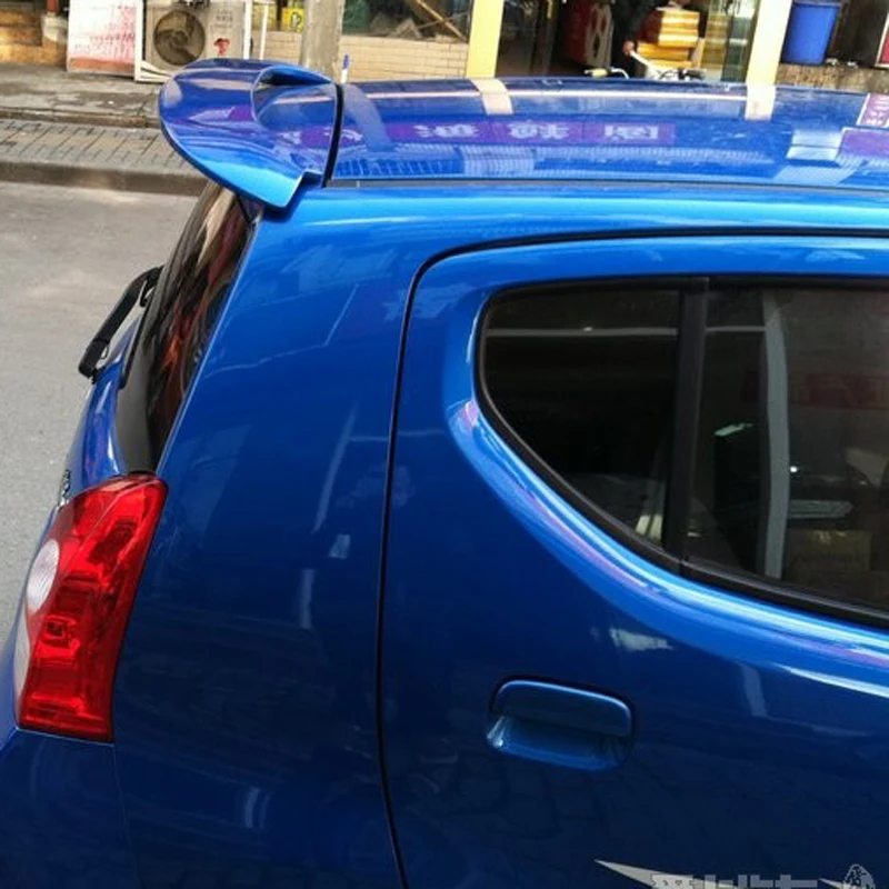 Для Suzuki Alto 2009 2015 АБС пластик автомобильный спойлер задний Крылья крыша багажник