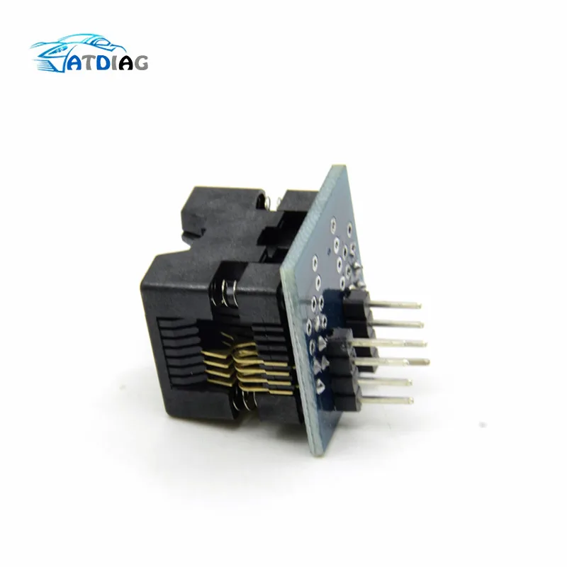 SOIC8 SOP8 в DIP8 EZ гнездо модуля преобразователя программатор выходной мощности