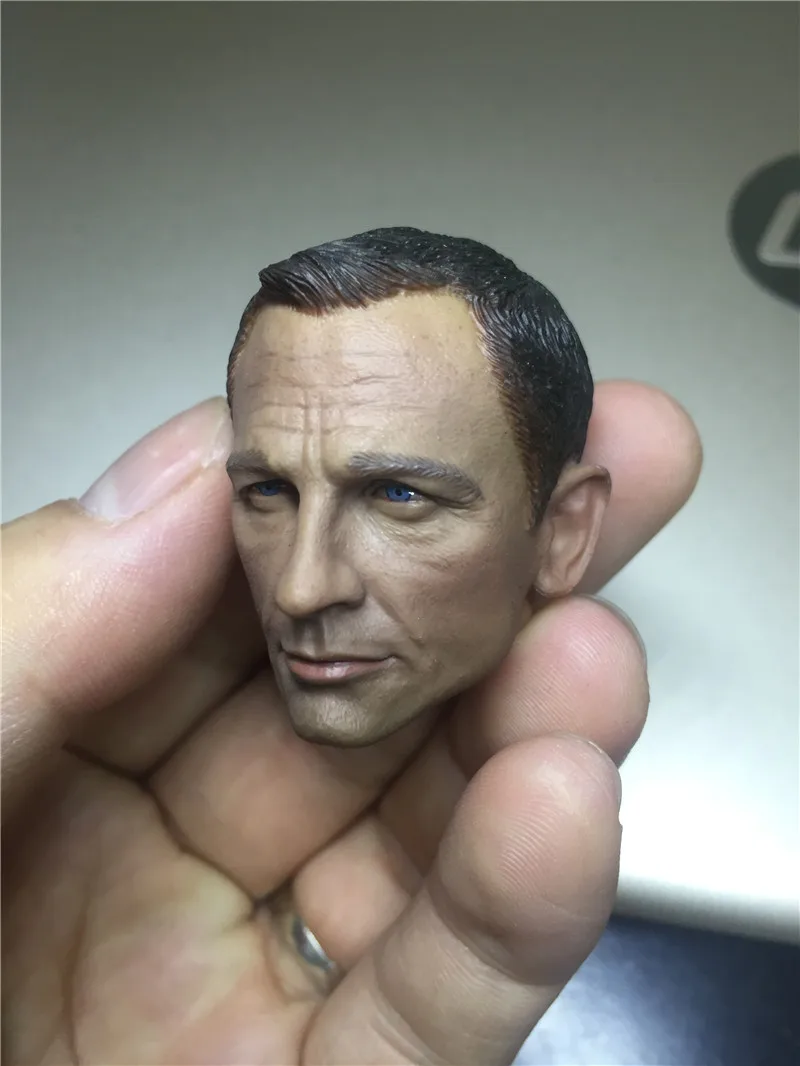 Estartek 1/6 Daniel Craig James Bond 007 головка Лепка для 12 дюймов фигурку DIY | Игрушки и хобби