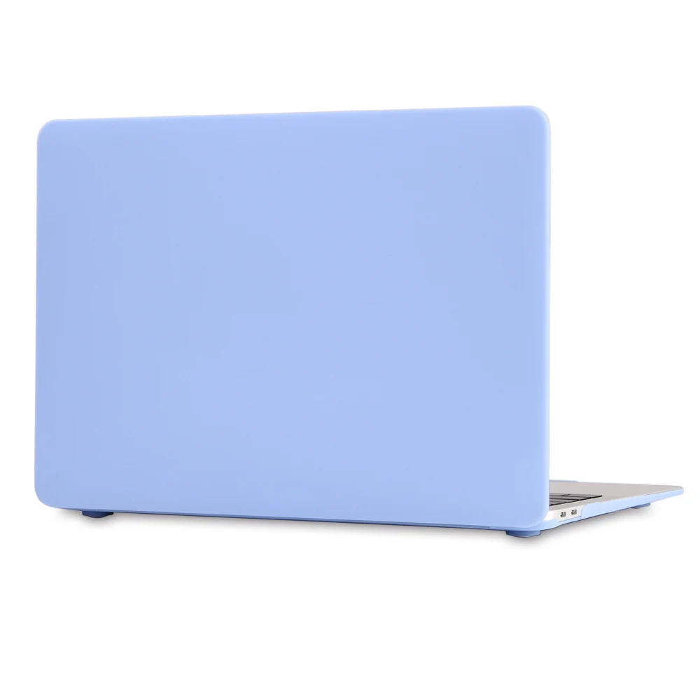 Senerity Blue Жесткий пластиковый Чехол Redlai для MacBook Air 13 A1932 Pro retina 13 15 16 дюймов Сенсорная панель A2141 чехол для клавиатуры+ Защитная пленка для экрана - Цвет: Senerity Blue