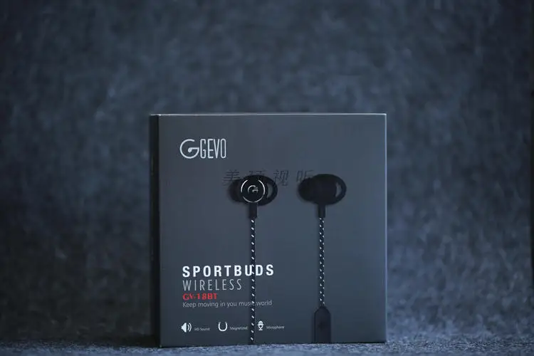 GEVO GV18-BT беспроводные Bluetooth наушники устойчивые к поту магнитные стерео ушные