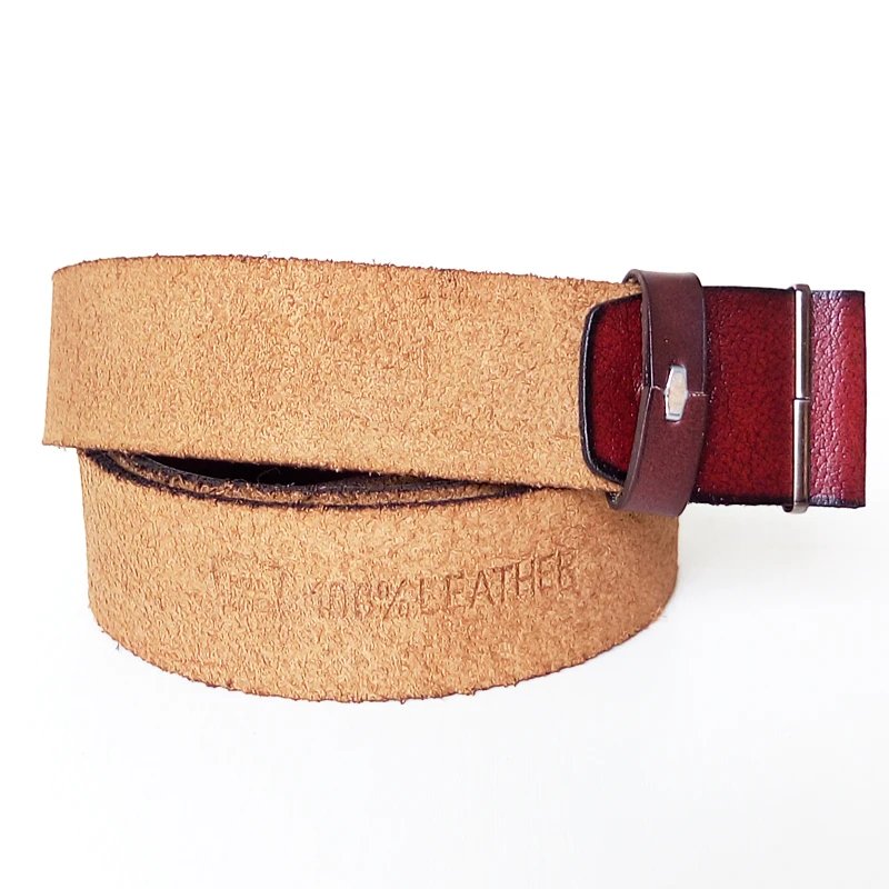 Ремень мужской из натуральной воловьей кожи с полным покрытием регулируемый|belt
