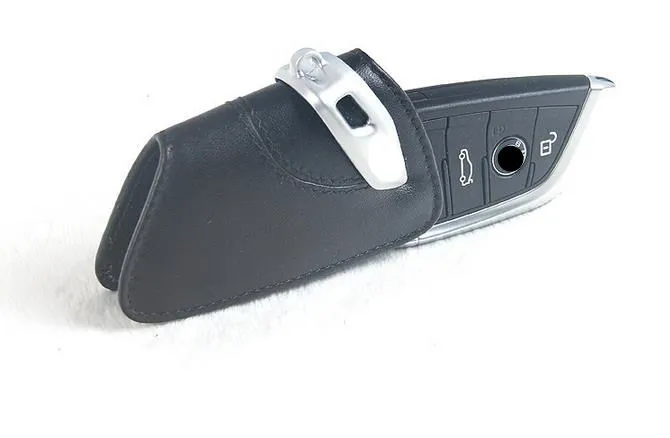 Новинка 2018 Роскошный кожаный чехол для автомобильного ключа/чехол BMW X5 X6 F15 брелок