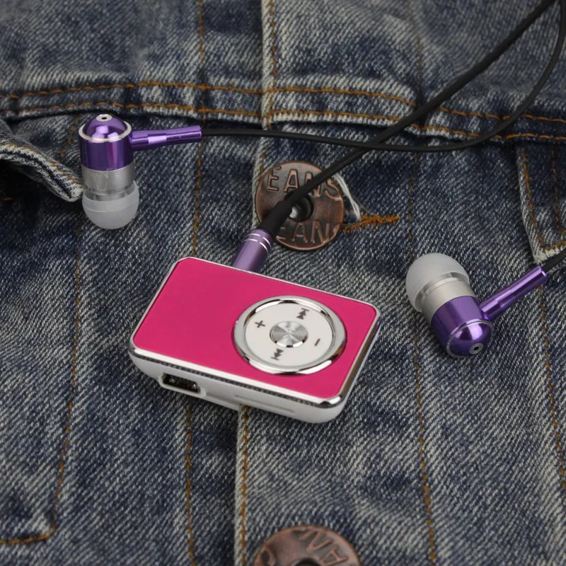 Hot Mini Clips Mp3 Player Sports Portable Music Media Supports 8GB Micro SD Drop Shipping | Электроника