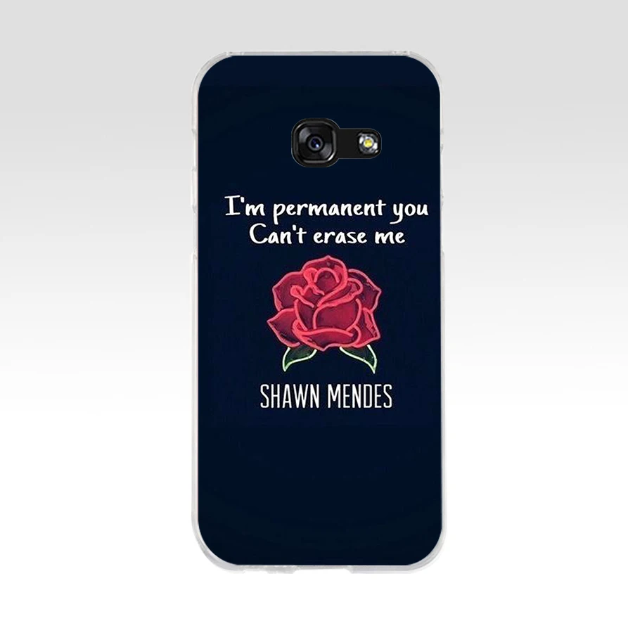 Чехол для телефона 292FG shawn mendes из мягкого силикона ТПУ Samsung a3 2016 a5 2017 a6 plus a7 a8 2018 s6 7 8