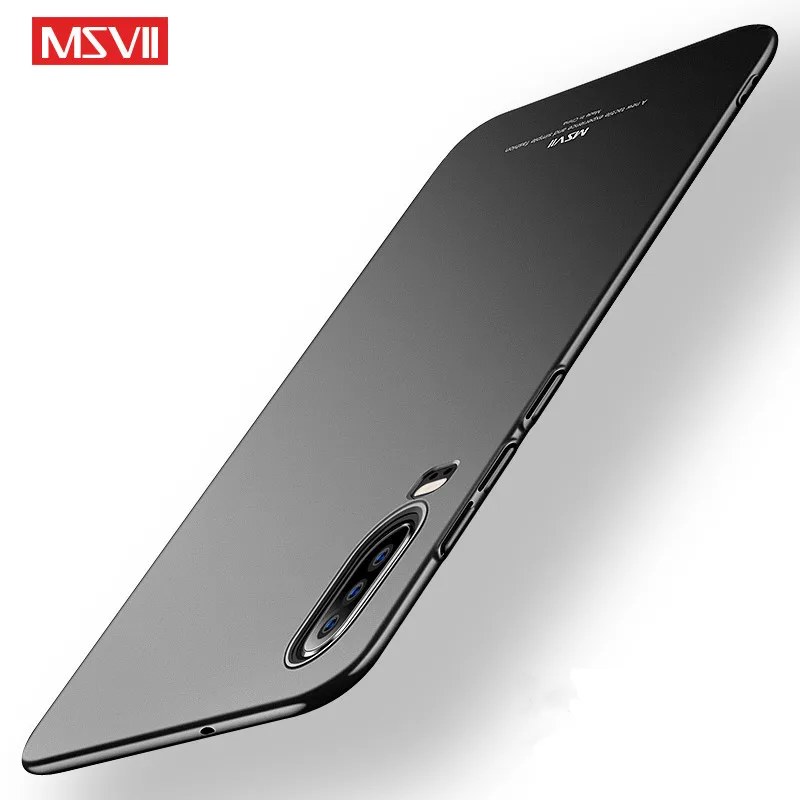 Чехол для Huawei P30 lite MSVII тонкий матовый жесткий чехол телефона из поликарбоната