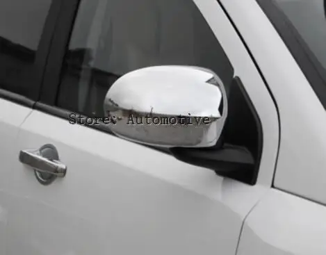2 шт. хромированный чехол для бокового зеркала Jeep Compass 2007 2008 2009 2010