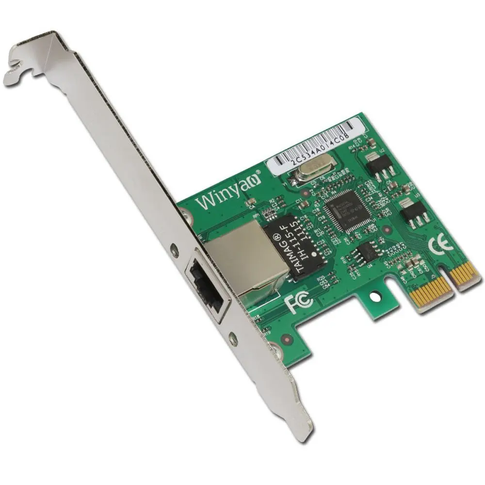 E574T PCI E X1 10/100/1000M RJ45 гигабитный Ethernet сетевой адаптер Nic для 82574 EXPI9301CT/9301CT Nic|gigabit