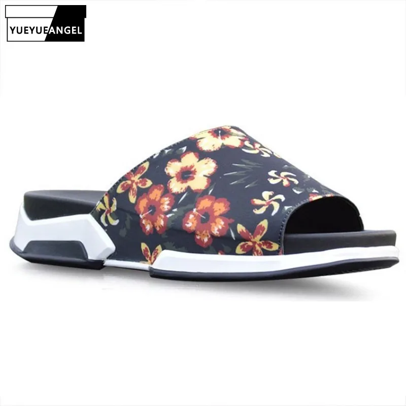 Новинка Сезон лето С открытым носком Сандалии Камуфлированные мужские
