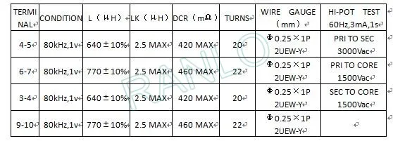 EE13 драйвер MOS трансформатор HSPPST6 высокочастотный трансформатор|high frequency