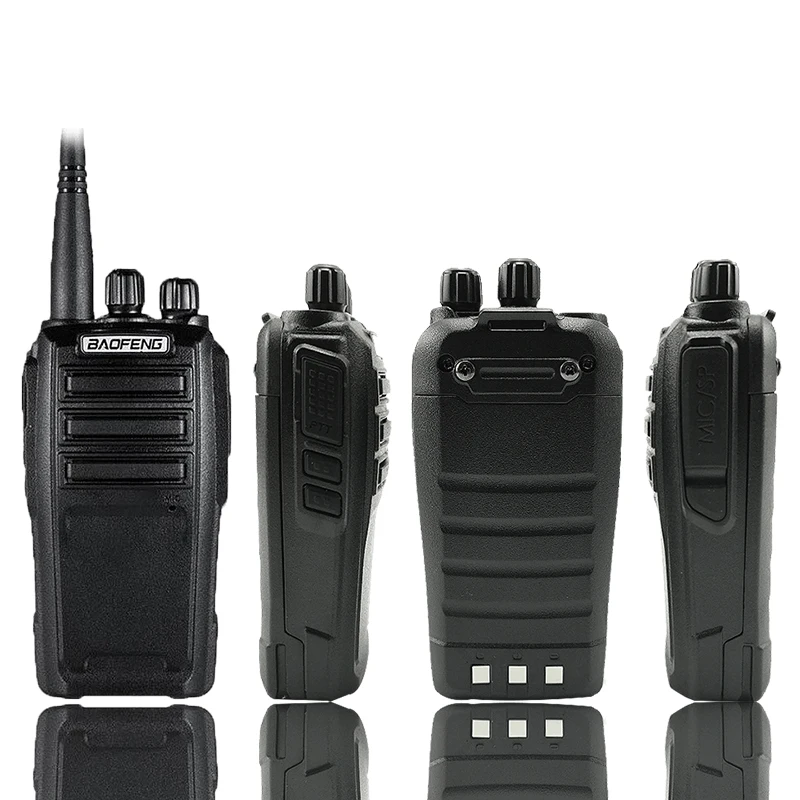 Ceny 2 Sztuk Baofeng UV-6 Walkie-talkie 8w 2000mAh 128 CH UHF VHF Dwuzakresowy Dwukierunkowy Radio Woki Toki 10 KM Sprzęt Policyjny Radio Amador