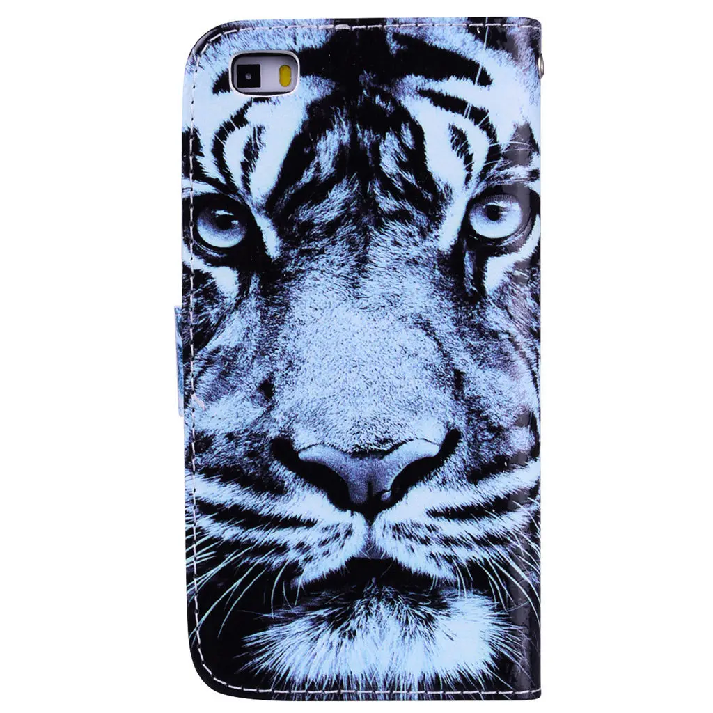 PU Leather Case for Fundas Huawei P8 Lite ALE-L21 TL00 UL00 CL00 Housse Coque 3D Relief Pattern Wallet With Stand Cuero Cover | Мобильные
