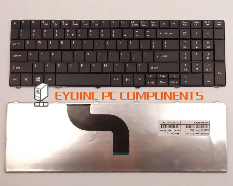 

Клавиатура для ноутбука Acer Aspire E1-571-6490 E1-571-6492 E1-571-6634 версии US