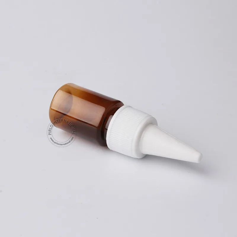 Бесплатная Shipping 50pcs/lot 5cc пустой Пластик косметические бутылки Малый янтарь ПЭТ