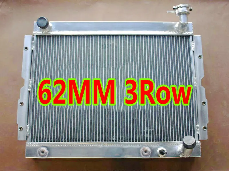 Radiator Алюминиевый радиатор и вентиляторы для Toyota Samurai Land Cruiser Grande J60 60 серия FJ60 FJ61 FJ62 1980-1990 4.0L 3F 3F-E бензин авто - Цвет: Radiator