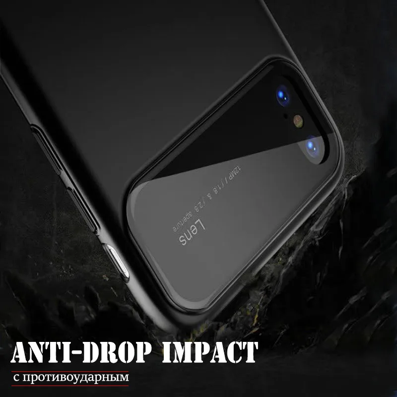 Роскошные Зеркало чехол для телефона apple iphone 7 8 Plus X жесткий защитный 6 6S Полный