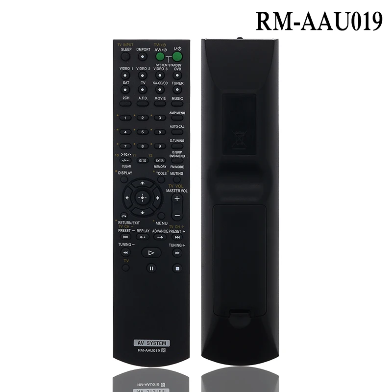 

NEW For Sony OEM Remote RM-AAU019 for AV System HT-SF2000 STR-KS2000 STR-KS2300