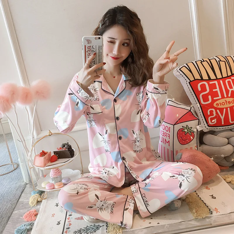 Kpop/Новинка года; уличная одежда в стиле Харадзюку; хлопковые пижамы для мужчин и женщин; exo; комплект одежды для сна; сезон весна-осень; пижамы для девочек; домашний костюм; комплекты
