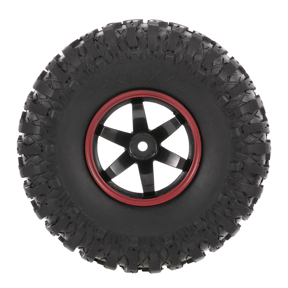 4 шт. RC шины 1/10 96 мм 115 для багги 6 спиц обод HSP Redcat Traxxas Axial SCX10 RC4WD D90 CC01 автомобильные