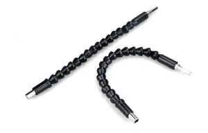 Milda 2 шт. Универсальный мягкий удлинитель электрическая дрель отвертка бита гибкий шланг карданный вал соединение