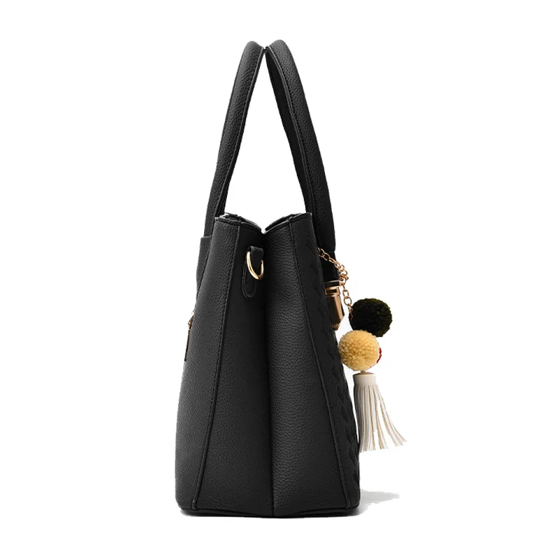 HerMerce Bolsa Feminina женская сумка Для женщин кожа Сумки известных брендов кисточкой