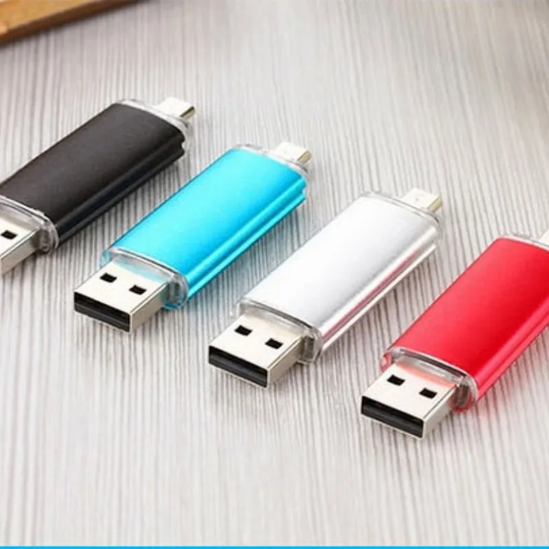 New High Speed usb 2.0 OTG 64GB Pen Drive USB Flash 128GB External Storage Memory Stick 32GB 16GB Micro Pendrive | Компьютеры и офис