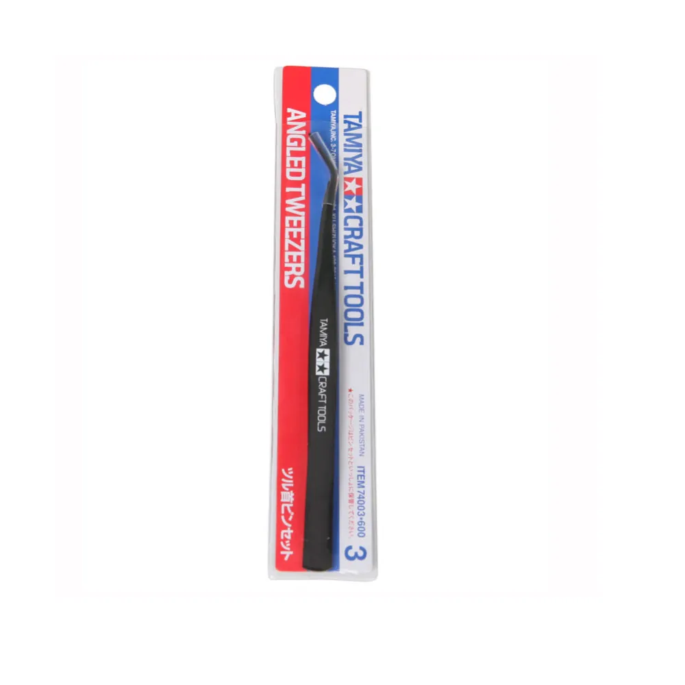 OHS Tamiya 74003 модель инструментов угловой пинцет аксессуары для хобби и рукоделия |