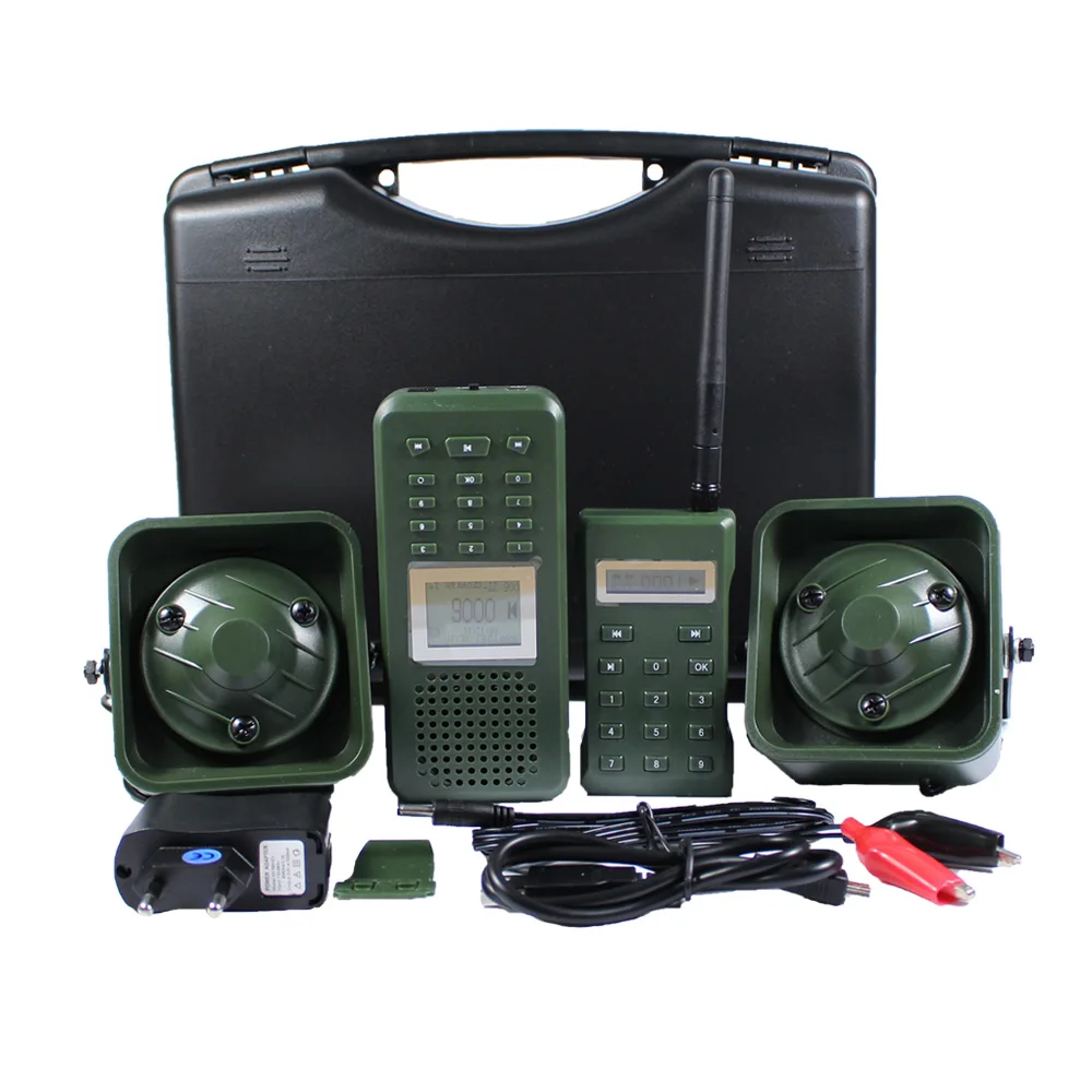 

Hunting Caller 2pcs 50w 150dB Loud Speaker MP3 Bird Caller Built in 200 Bird Voices Electronic Decoy Duck