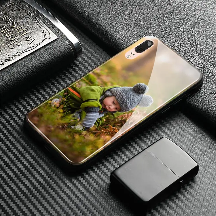 Изготовленный На Заказ DIY любой фото мягкий силиконовый стеклянный чехол для телефона huawei honor v mate p 9 10 20 30 lite pro plus nova 2 3 4 5